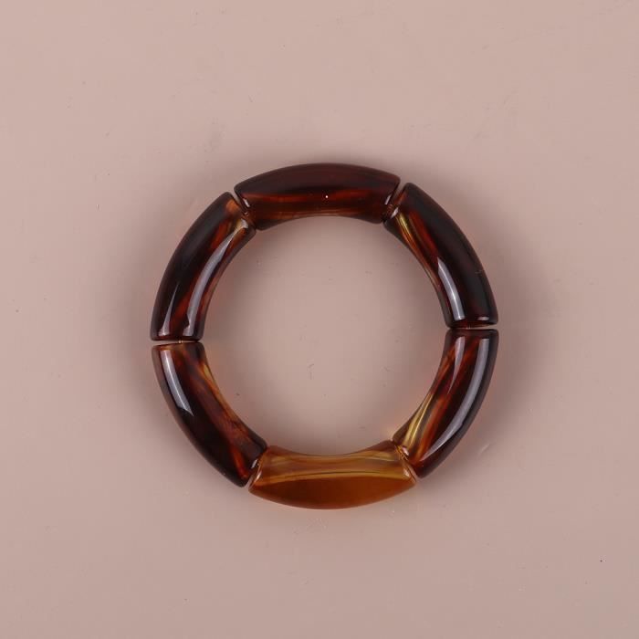 Vpanda Lot de 3 bracelets épais en résine pour femme Vpanda Lot de 3 bracelets épais en résine pour femme