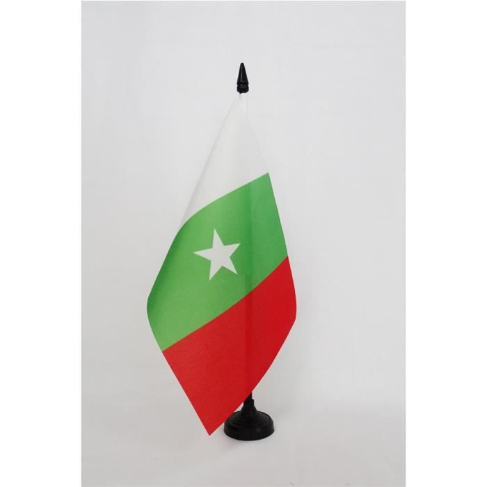 Drapeau de table Sénégal, petit drapeau 