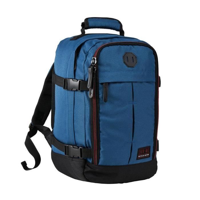 Cabin Max Metz Sac 40x20x25 Ryanair Bagage Cabine Ryanair Conforme aux Dimensions Maximes 20L Polyester rPET recycle Navajo Blue