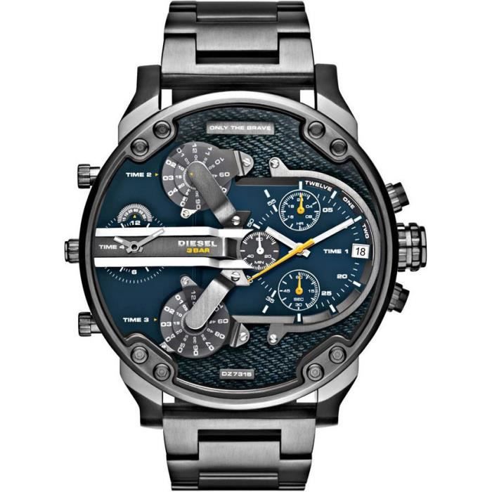 Montre Homme Diesel Mr Daddy DZ7331 Cadran façon denim