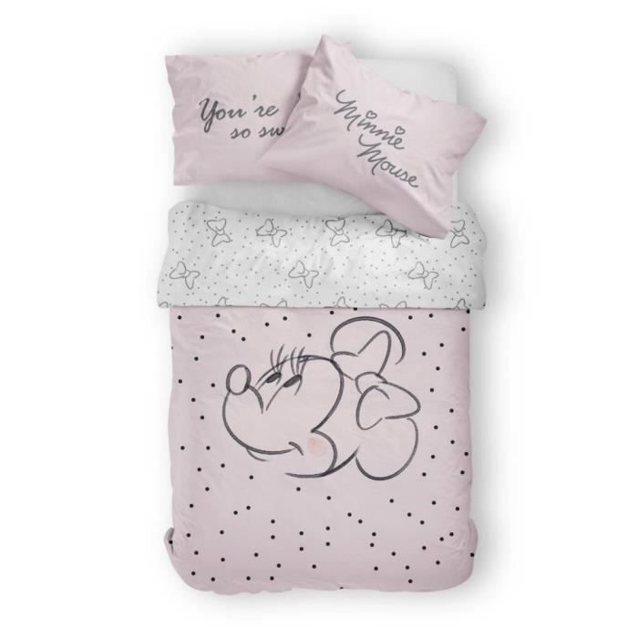 housse de couette minnie
