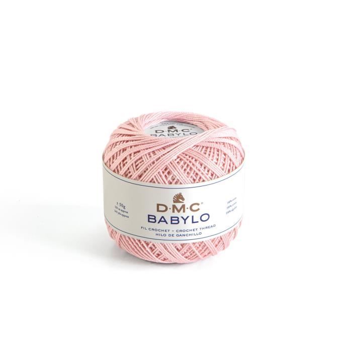 Fil à crocheter Babylo Gross. 30 - Col. 224 - Peau Rosée