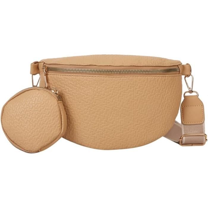 Sac Banane Pour Femme - En Polyur?�thane Sac Banane - Bandouli?�re R?�glable - Mode Pour F??te 