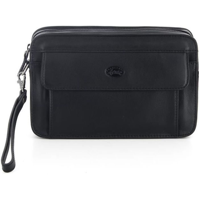 Francinel Pochette homme avec dragonne amovible en cuir 652020