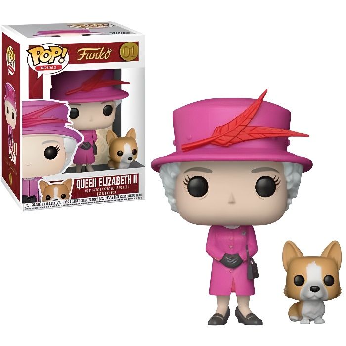 Funko Celebrite Figurine Pop Royal Family Queen Elizabeth Ii 9 Cm Achat Vente Figurine De Jeu Cdiscount