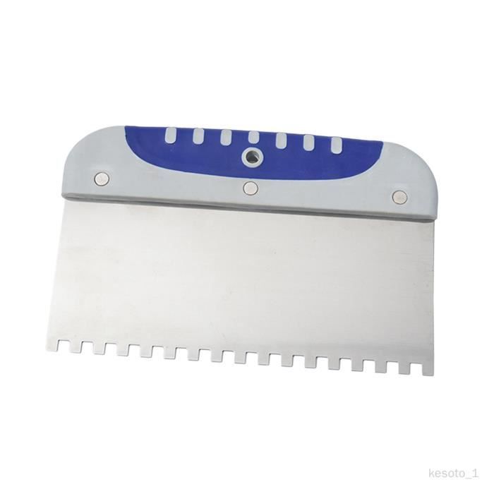 Truelle à Main Rolson 82680 - Acier Inoxydable, Poignée Cendre Et Sangle Cuir