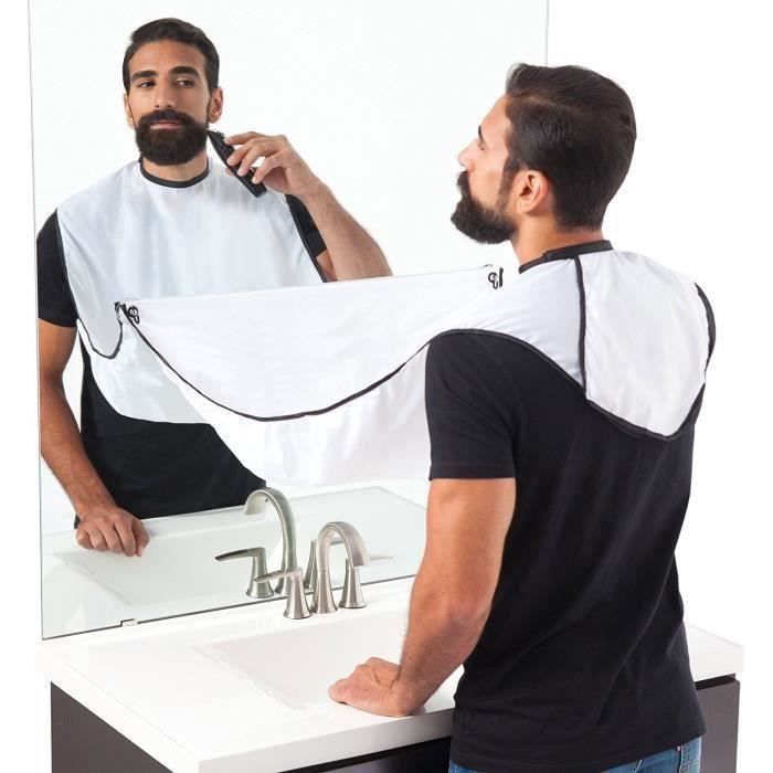 Tablier Bavoir Ancien Vintage Blanc - Mousseline Et Oeillets - Pour La Cuisine