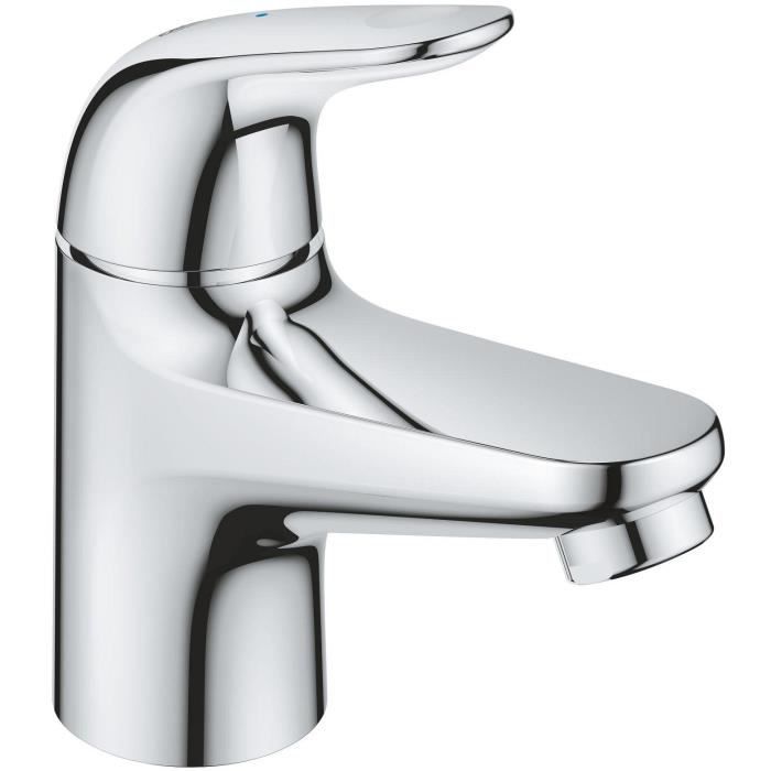 Robinet monofluide lave-mains - GROHE Swift - 20617001 - Chromé- Taille XS - Economie deau