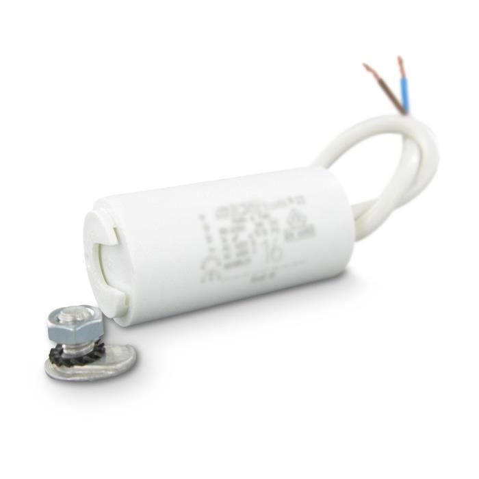 Condensateur Permanent Moteur A Cable 4 µf Achat Vente Condensateur Condensateur Permanent Moteur Cdiscount