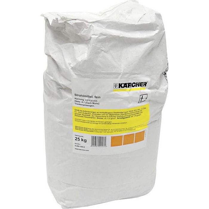 Kärcher Sac de sable 25kg pour traitement de surface Beige - vue 1