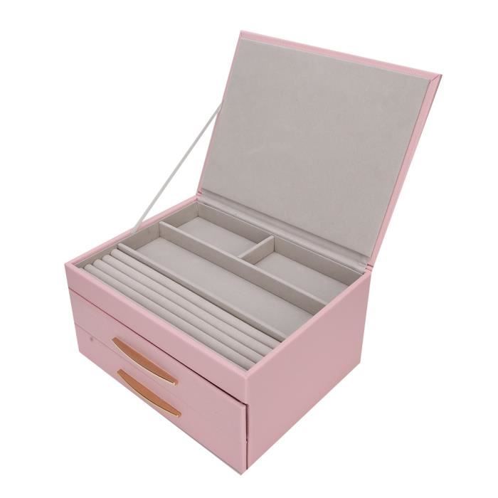 Sac de rangement de bijoux en velours 5pcs velours bouton pression sac