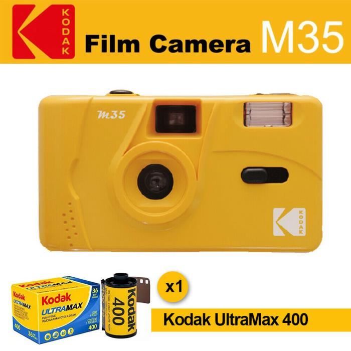 Appareil photo analogique Kodak M35 jaune