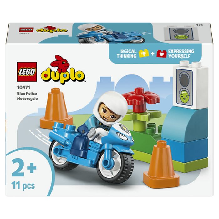 LEGO DUPLO Town La moto de police 10471 - vue 5