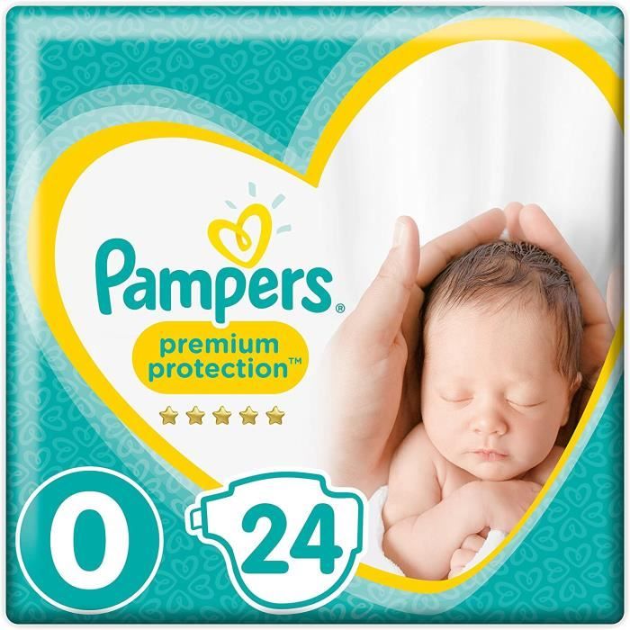 Couche Jetable Bebe Limics24 Premium Protection Baby Lot 24 Couches Taille 0 Micro 15