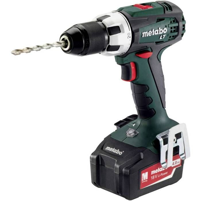 Perceuse visseuse sans fil METABO BS 18 LT 3x18V4Ah Li Ion