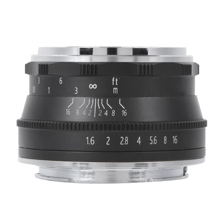 EJ.life Objectif de caméra CCTV Objectif fixe 12mm 3MP Monture CS haute