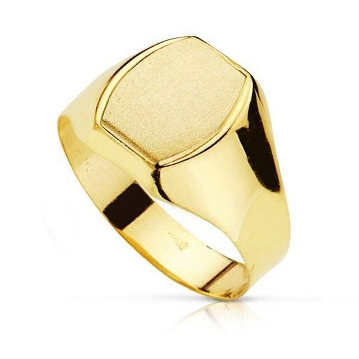 Chevalière 18k chevalier creux - Taille: 30