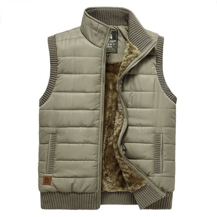 FORGE FBS504 Kaki Fermeture Éclair Veste Sweat 2XL À 8XL