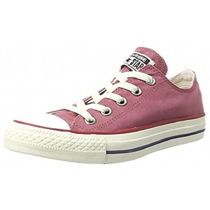 converse grenat pas cher