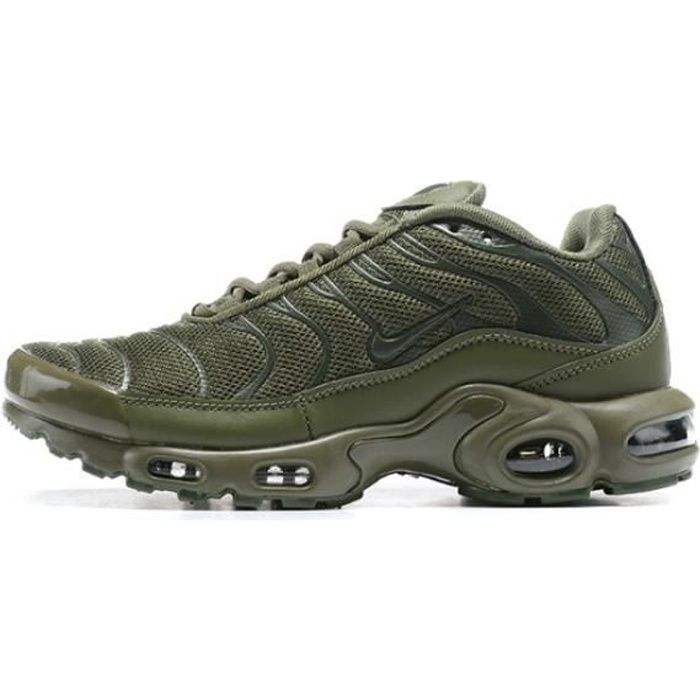 NIKE AIR MAX Plus TXT TN Baskets Chaussures Entraînement course vert armée