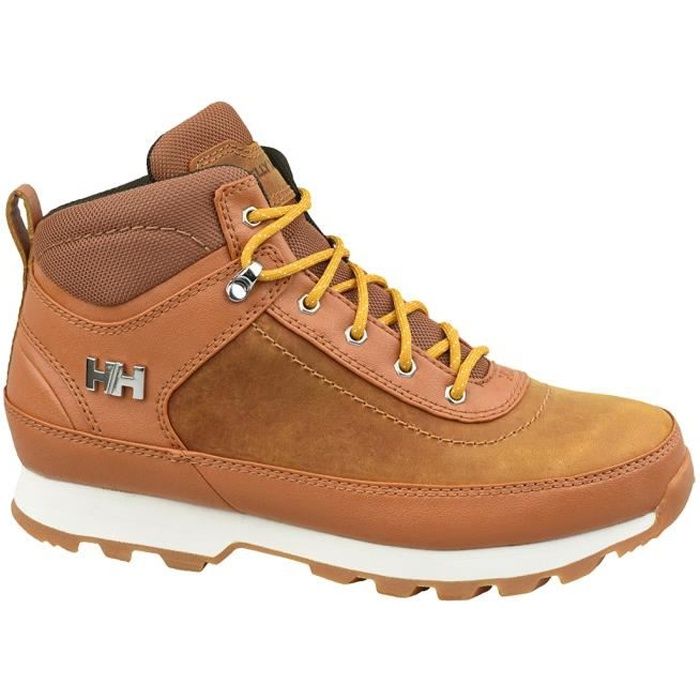 chaussures de randonnée homme - helly hansen calgary 10874-728 - daim-nubuck - lacets - marron