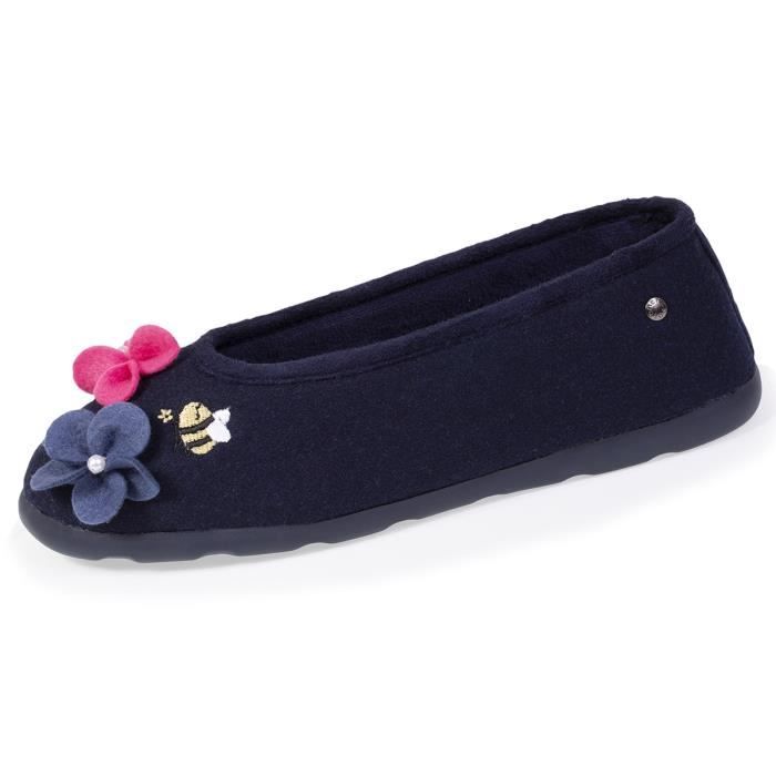 chaussons isotoner femme soldes