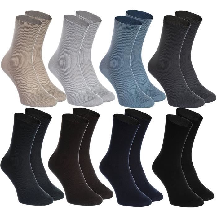 Femme Homme Chaussettes Diabetique Sans Pression 8 Paire 260 Cdiscount Pret a Porter