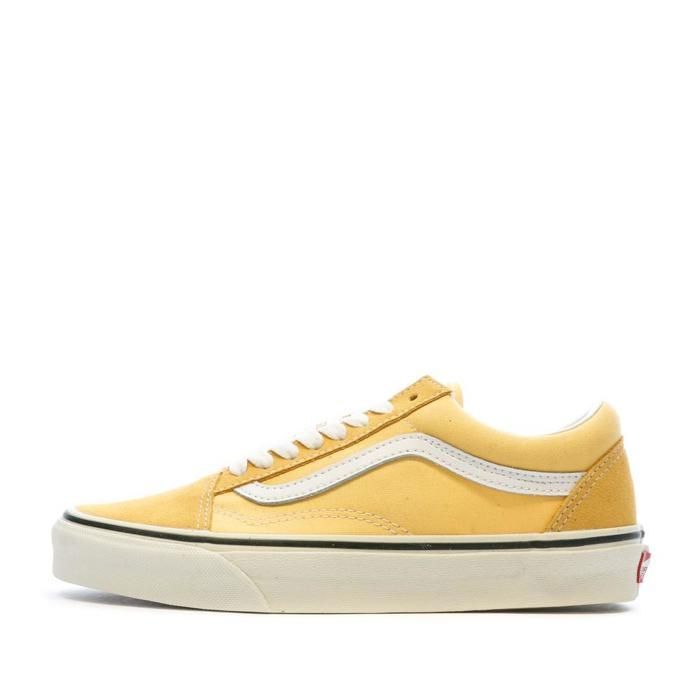 Chaussure vans femme jaune deals