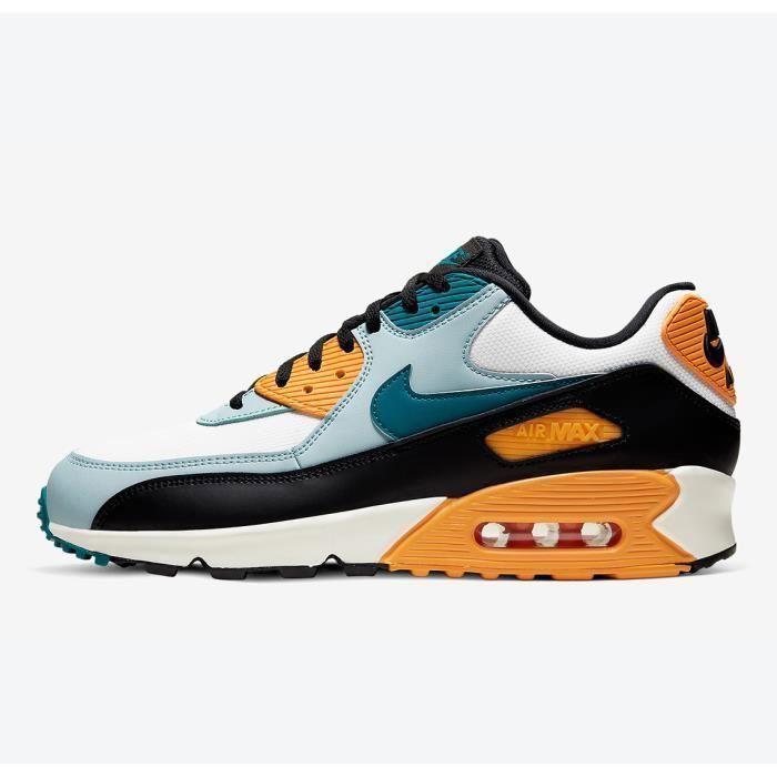 basket nike blanche et orange