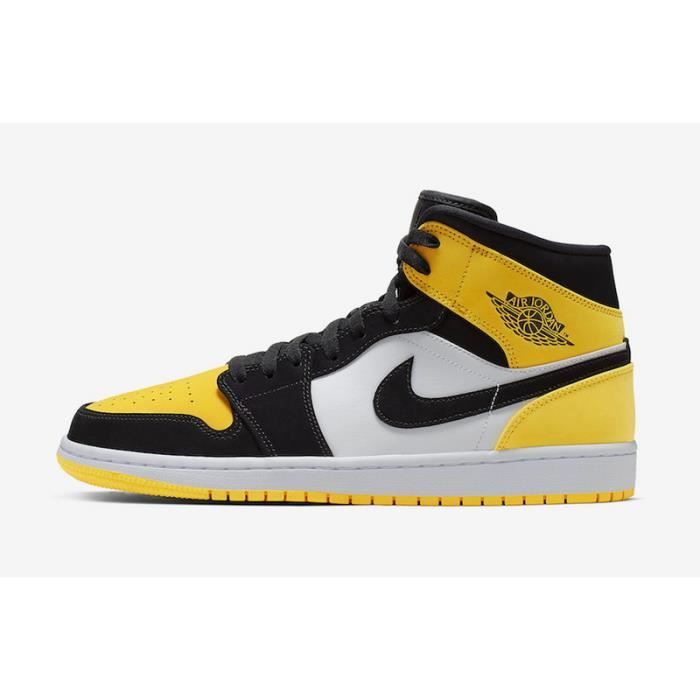 Air jordan 1 jaune et noir femme outlet