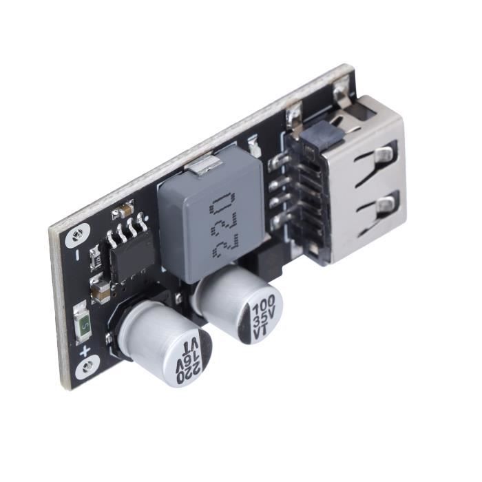 Convertisseur Abaisseur DC-DC 18V à 12V / 24V à 12V 60W - Régulateur Tension Haute Efficacité