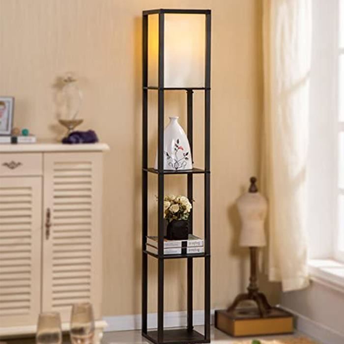 Lampadaire Design Avec 3 Étages & Port USB-C - Hauteur 165 Cm - LuminexDesigns - Neuf