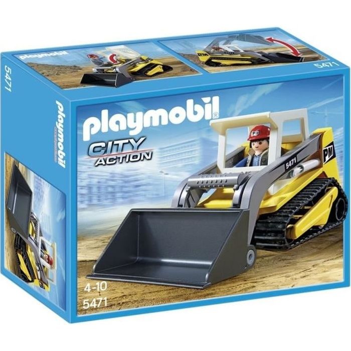 PLAYMOBIL 5471 Chargeuse à Chaînes PLAYMOBIL 5471 Chargeuse à Chaînes