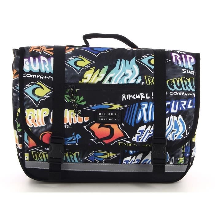 Rip Curl Cartable CE1 CE2 38cm 17 litres en toile avec bandes