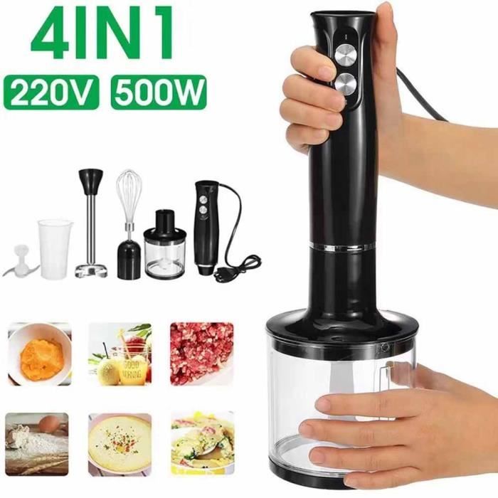 Mixeur Plongeant Electrolux Create 5 E5HB1-6SS 800W - Avec Accessoires