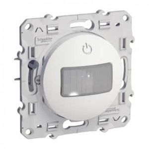 Détecteur de présence et de mouvement - SCHNEIDER - ODACE Blanc - Spécial rénovation - 2 fils