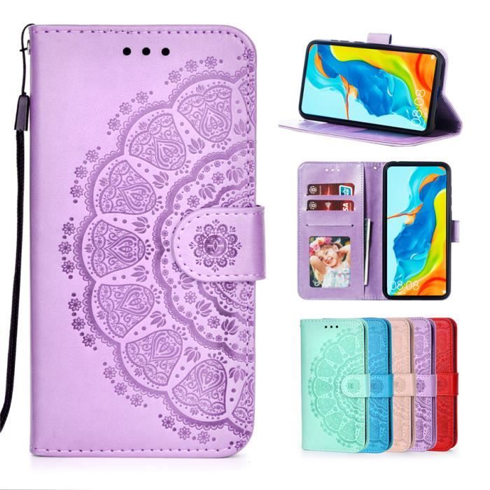 Étui Portefeuille Zanae Galaxy Note 8 Violet