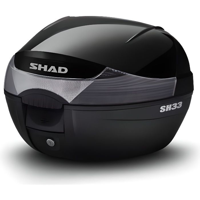Couvercle top case moto Shad SH 33 - black - TU
