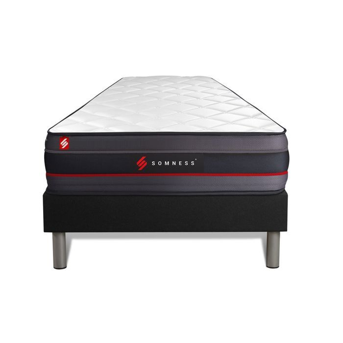 Ensemble sommier + matelas REGEN à mémoire de forme 90x200