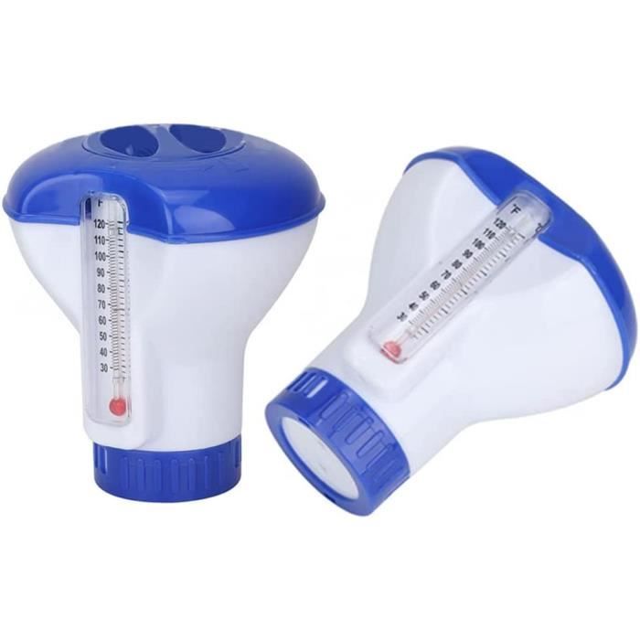 Tablettes De Chlore Pour Piscine 100 G – Avec Distributeur Flottant – Nettoyage Automatique Pour Spa, Jacuzzi & Piscine