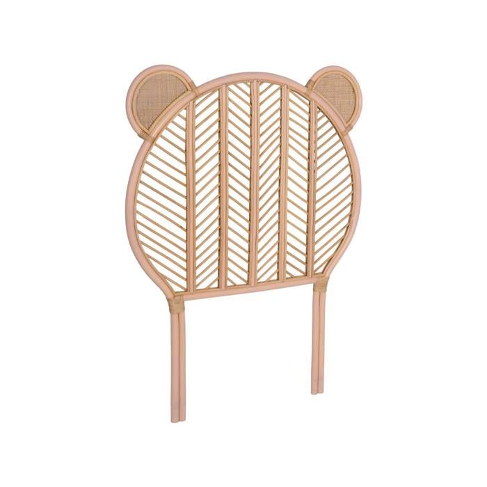 Sweeek Tête De Lit En Rotin Naturel Malacca 90x100cm - Design Exotique Pour Chambre Enfant Et Adulte