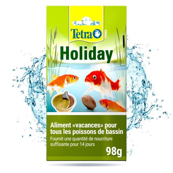 Nourriture pour poisson - tetra pond holiday bloc