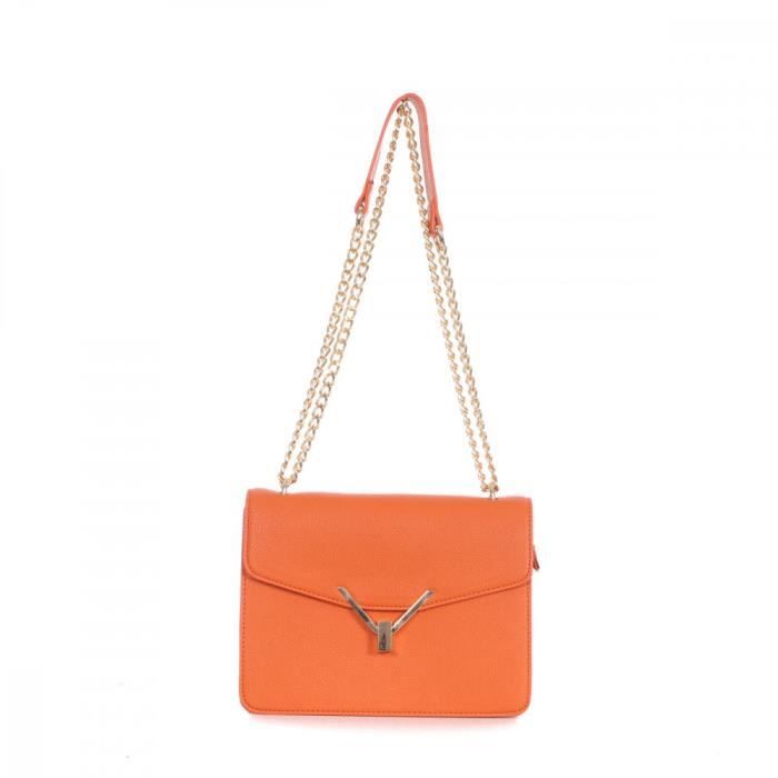 Sac à main bandoulière Orange Femme Torrente Domenica