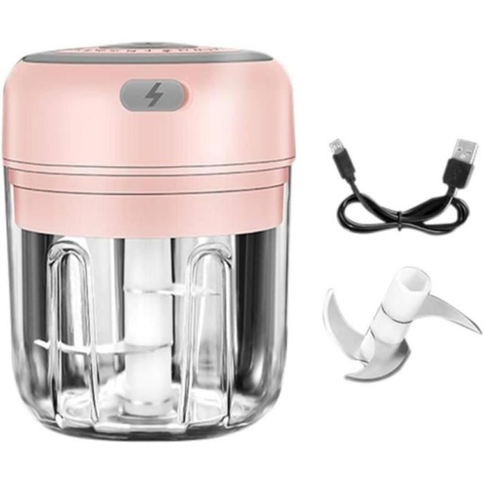 Mixeur Hachoir Mini Hachoir Électrique De 250 Ml, Hachoir À Légumes, Oignons, Hachoir À Ail, Petit Robot De Hachoir Oignon Mixeur Hachoir Mini Hachoir Électrique De 250 Ml, Hachoir À Légumes, Oignons, Hachoir À Ail, Petit Robot De Hachoir Oignon