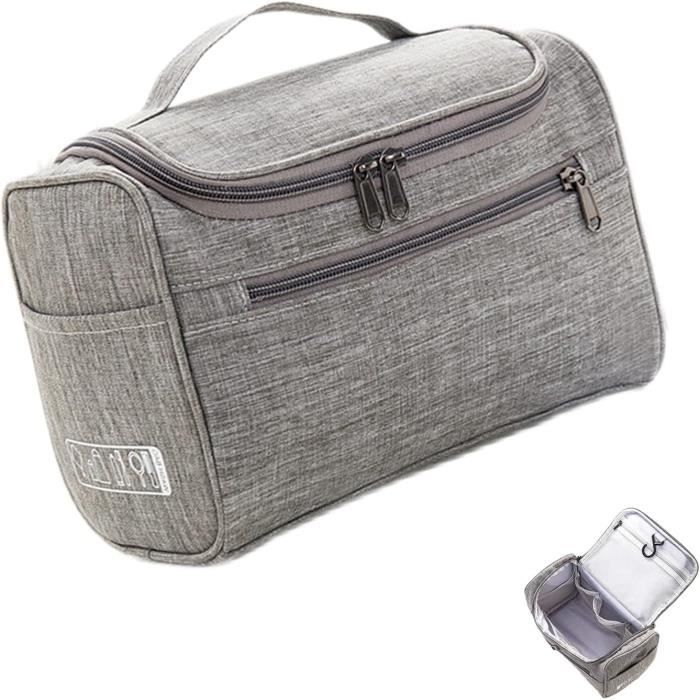 Trousse De Toilette Voyage Vanity Kinston - Suspendable, Déperlante, Plusieurs Poches, 25x18x13 Cm