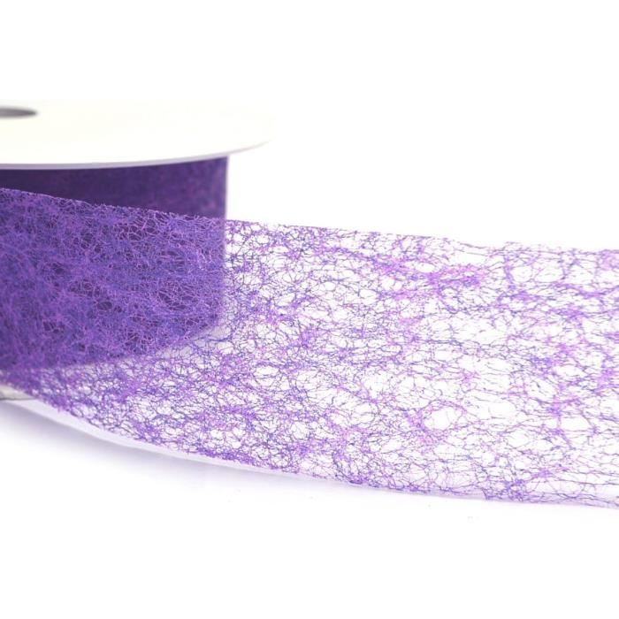 Ruban à Franges Coupées 2,5 Cm X 2 M - Polyester - Multi-Couleurs - Pour Couture Et Décoration