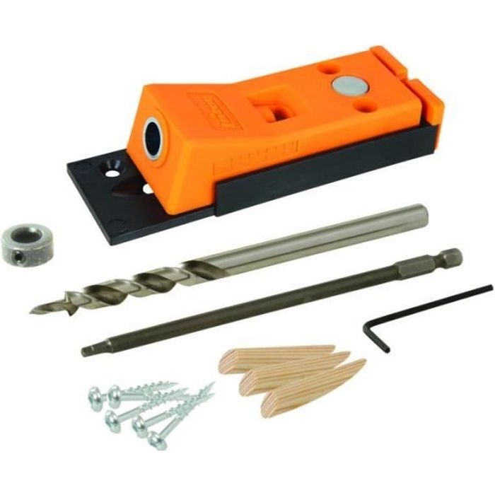 30x 15° gabarit de perçage trou locator de poche l'outil de menuiserie bois T2 30x 15° gabarit de perçage trou locator de poche l'outil de menuiserie bois T2