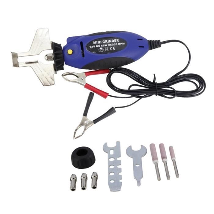 Ejoyous Aiguiseur Manuel De Patins à Glace, Outil D'Affûtage Portable Pour Lames De Hockey Sur Glace Avec Étui, Noir