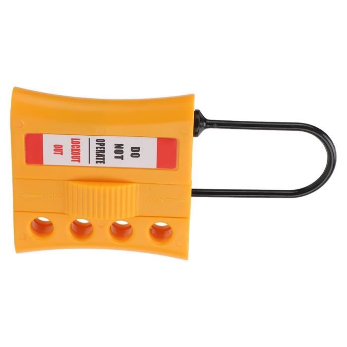 Cadenas De Verrouillage En Nylon Isolé Leaderman 38 Mm - Pour MCB/RCD, Sécurité électrique