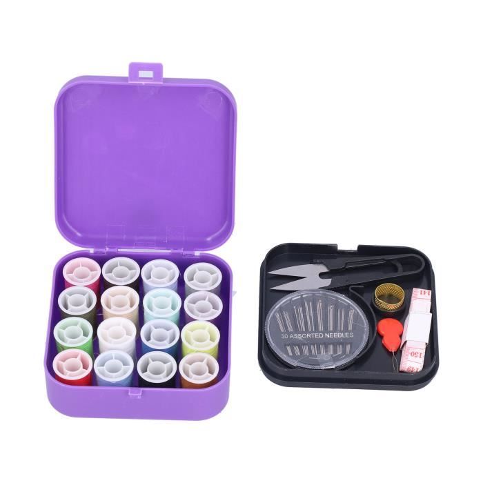 Kit De Couture 70 Pièces - Portable, Pour Voyages Et Réparations Urgentes, Fils, Aiguilles, Ciseaux Inclus - 6